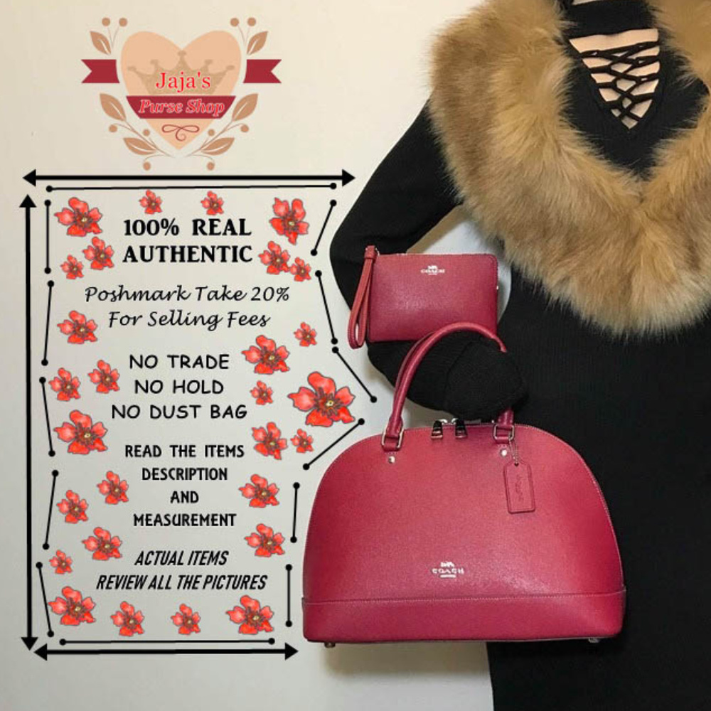 🌶Coach Crossgrain Leather Purse & Wristlet🌶 - Picture 13 of 13